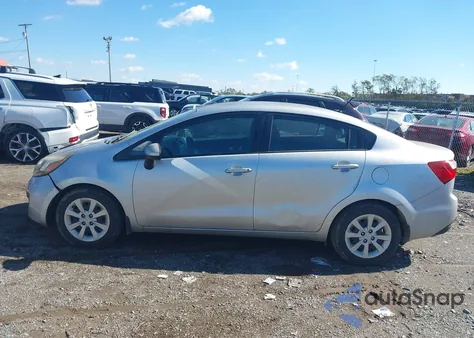 2014 Kia Rio Lx from USA, damaged, VIN KNADM4A30E6396406